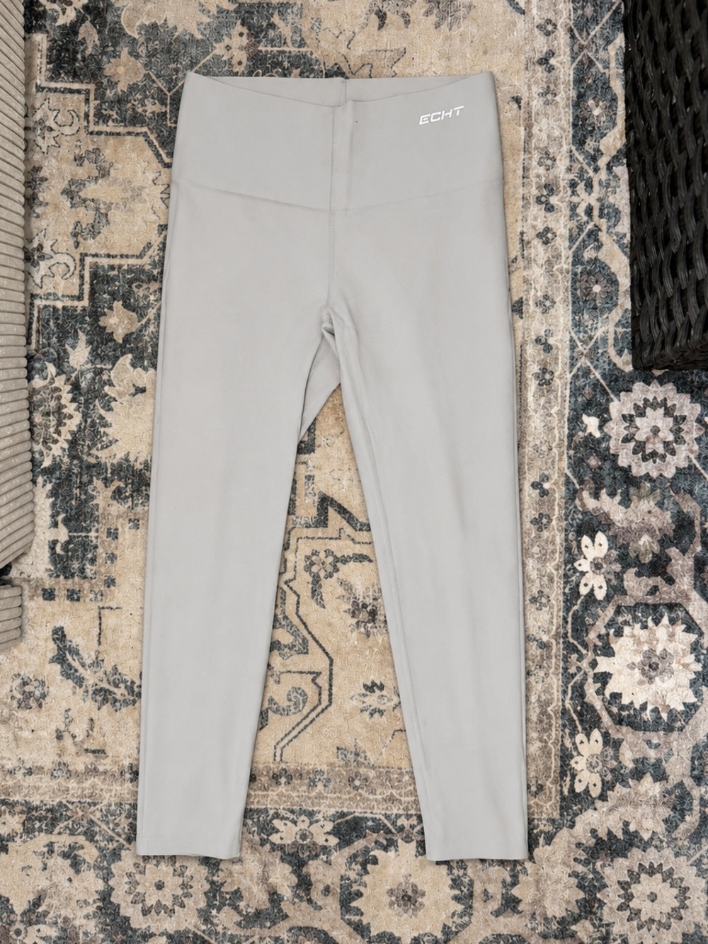 ECHT Light Gray High-Rise Performance Leggings